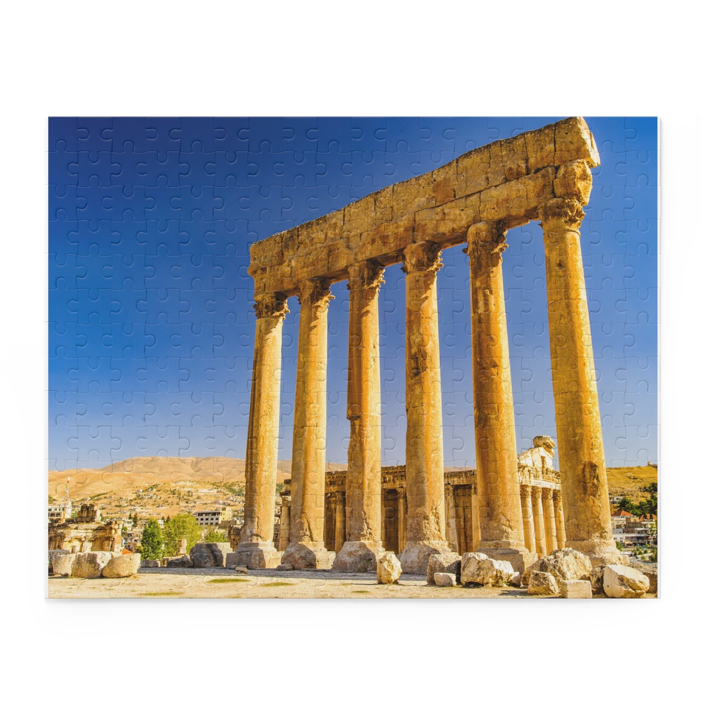 Baalbak Jupiter Temple Ruins