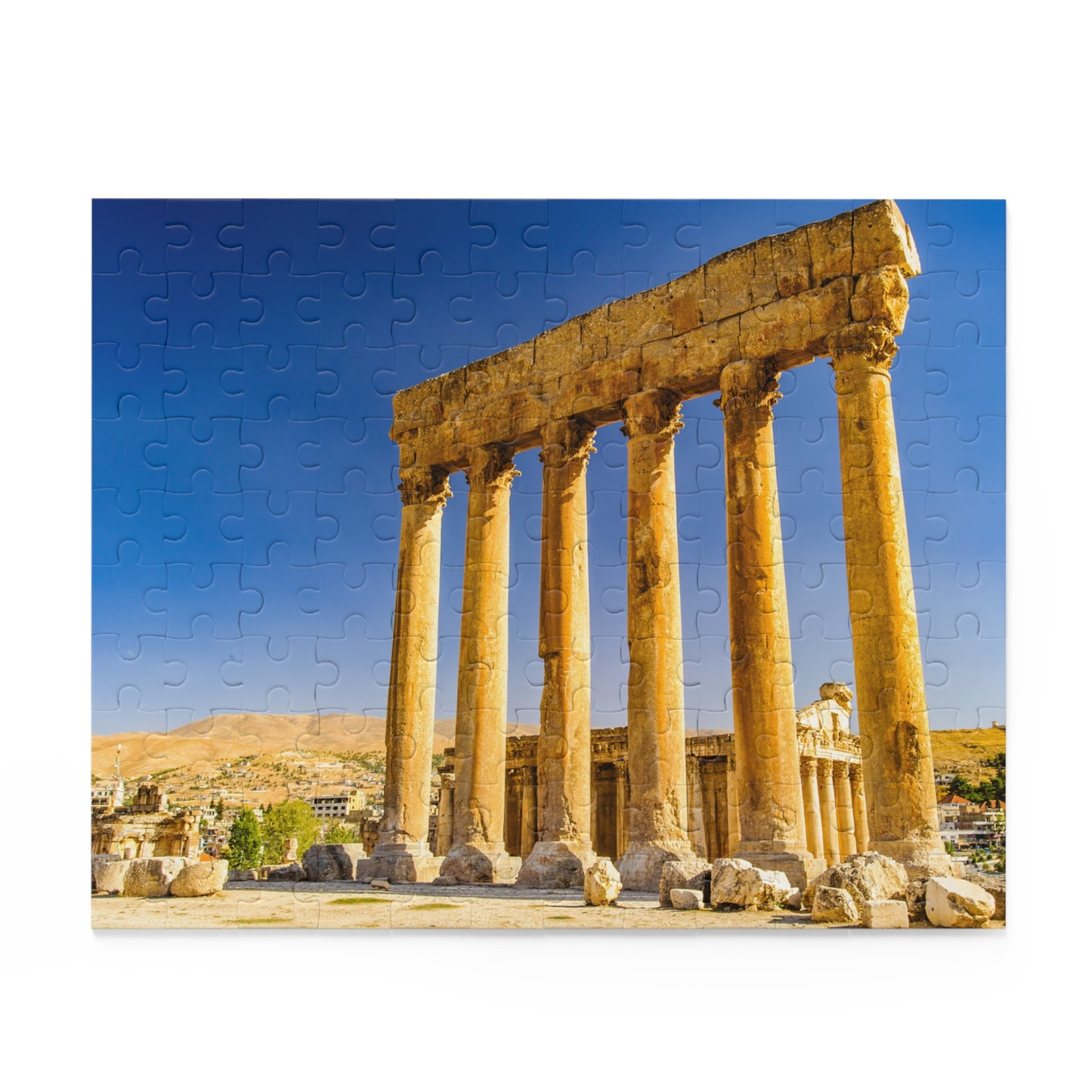 Baalbak Jupiter Temple Ruins