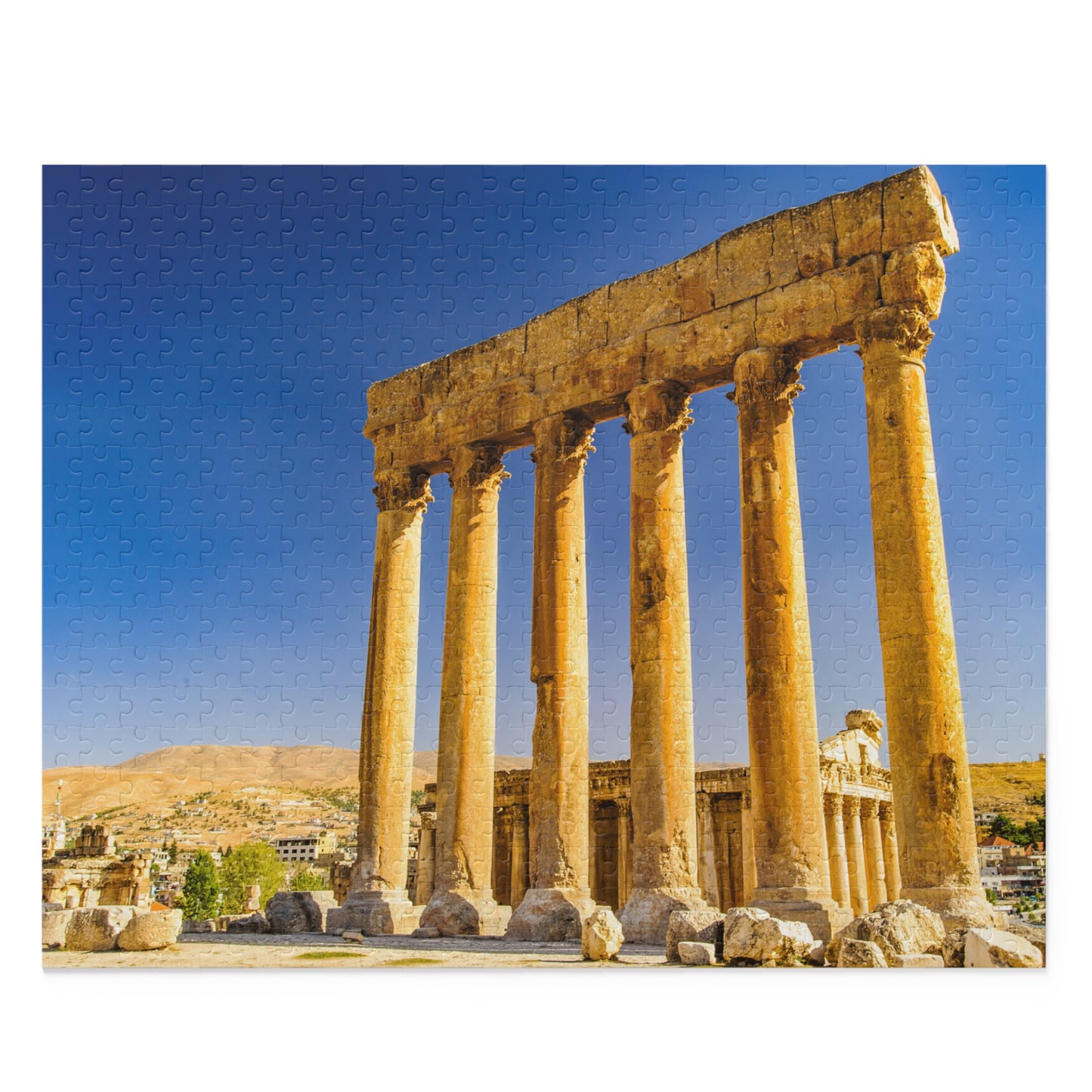 Baalbak Jupiter Temple Ruins